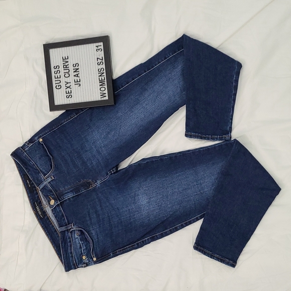 Guess Denim - GUESS Sexy Curve Jeans Woman's 31 Dark wash